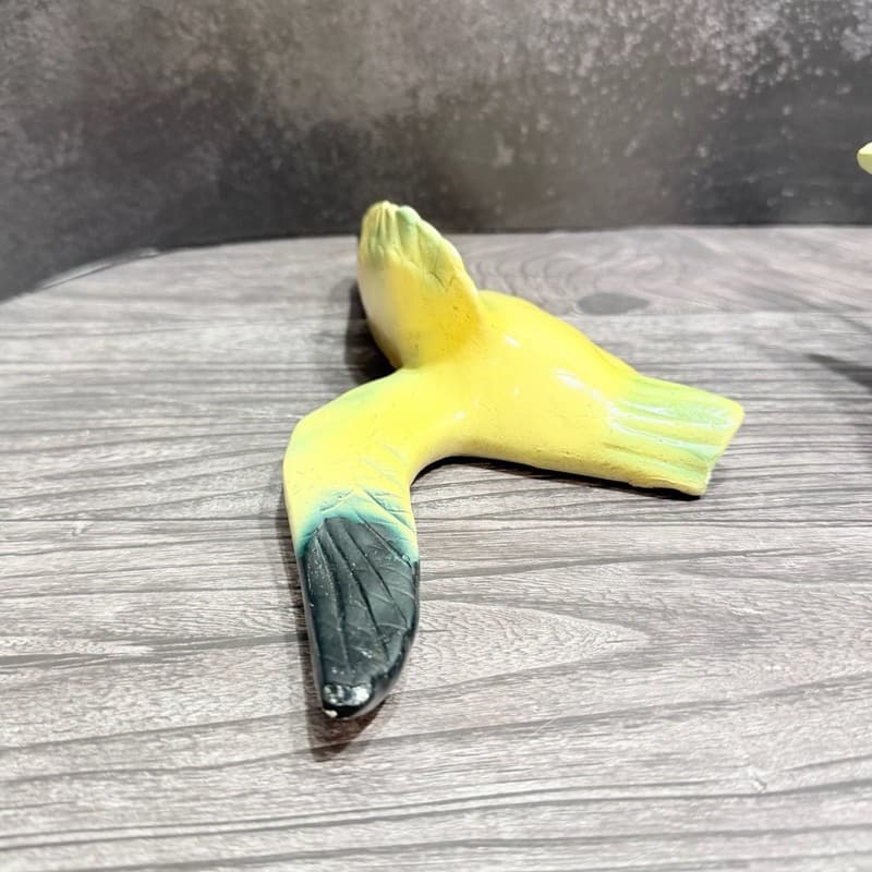 Vintage Chalkware Flying Ducks Mallard Wall Hangings Set of 2 - Thumbnail 14