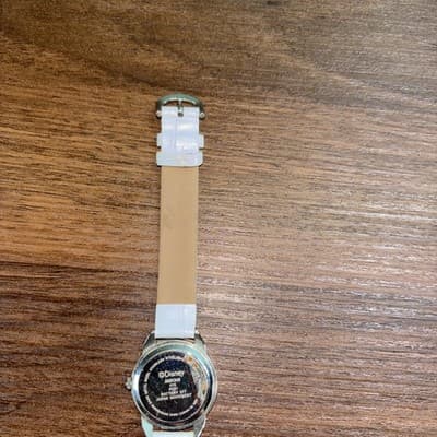 Disney Women's MCK308 Minnie Mouse Nurse White Strap Watch Heart Seconds Hand - Thumbnail 10