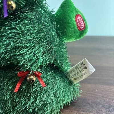 Dancing Singing Christmas Tree Plush Rockin Around The Christmas Tree VIDEO - Thumbnail 3