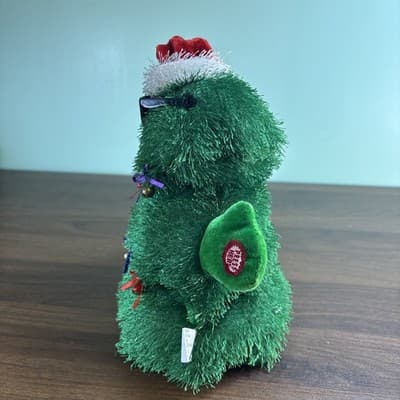 Dancing Singing Christmas Tree Plush Rockin Around The Christmas Tree VIDEO - Thumbnail 5