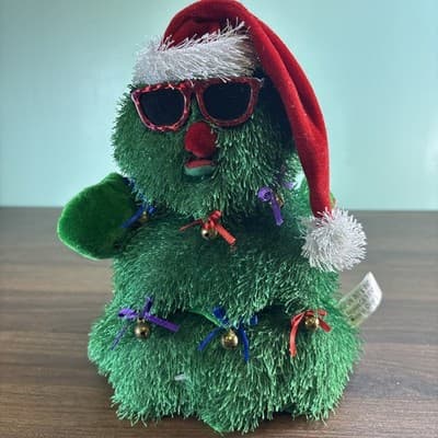 Dancing Singing Christmas Tree Plush Rockin Around The Christmas Tree VIDEO