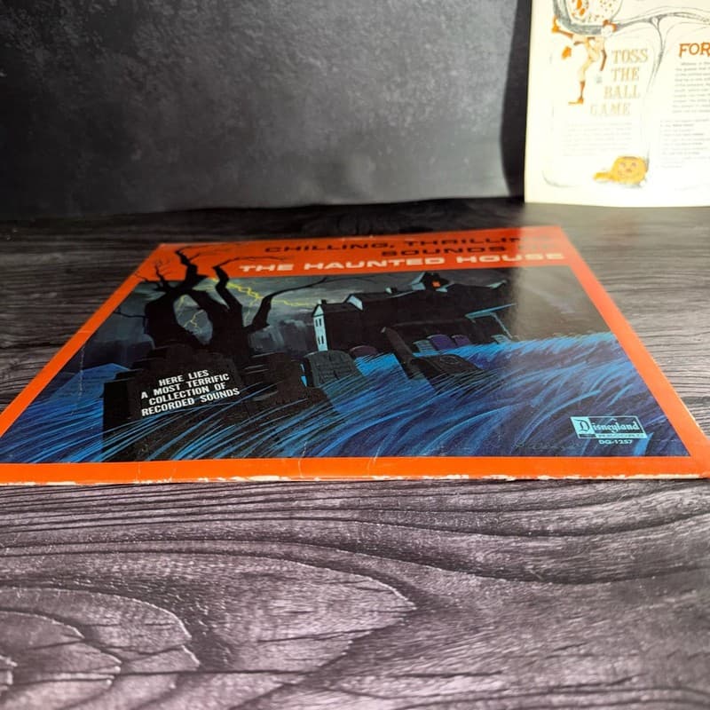 Chilling, Thrilling Sounds Of The Haunted House Vintage Vinyl LP Disneyland DQ-1 - Thumbnail 16