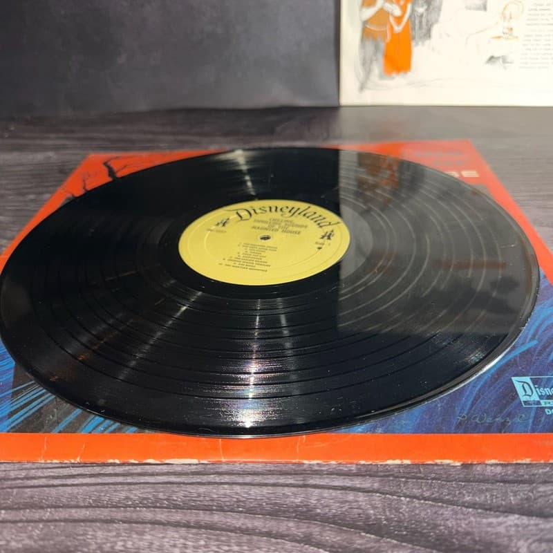 Chilling, Thrilling Sounds Of The Haunted House Vintage Vinyl LP Disneyland DQ-1 - Thumbnail 11