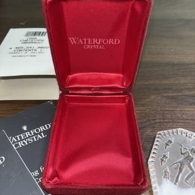 Waterford Crystal 12 Days Of Christmas Ornament 1994 Boxed 11 Pipers Piping - Thumbnail 6