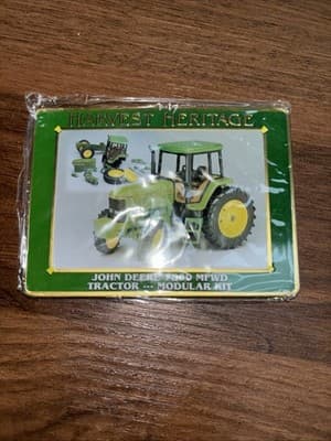 Harvest Heritage 1995 John Deere Tractor Metal Trading Collector Cards Sealed - Thumbnail 14
