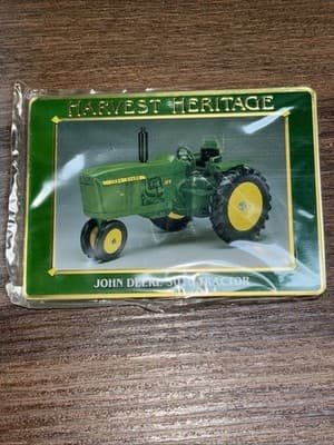 Harvest Heritage 1995 John Deere Tractor Metal Trading Collector Cards Sealed - Thumbnail 8
