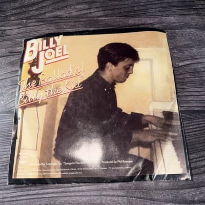 BILLY JOEL 1981 picture sleeve for hit "She's Got A Way" with Joel at piano - Thumbnail 5