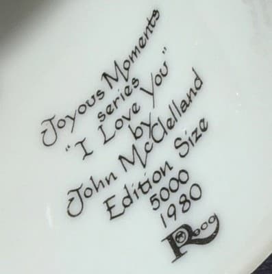 RARE Joyous Moments Series “I Love You” 3” Bell - 1980 (5000) - Thumbnail 10