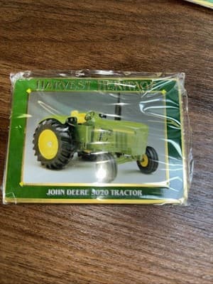Harvest Heritage 1995 John Deere Tractor Metal Trading Collector Cards Sealed - Thumbnail 3