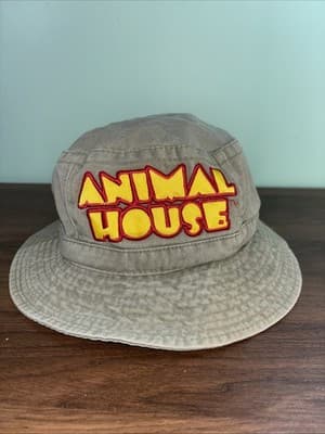 1998 Animal House Bucket Hat Cap Small Medium Fahrenheit Brand Movie Promo VTG