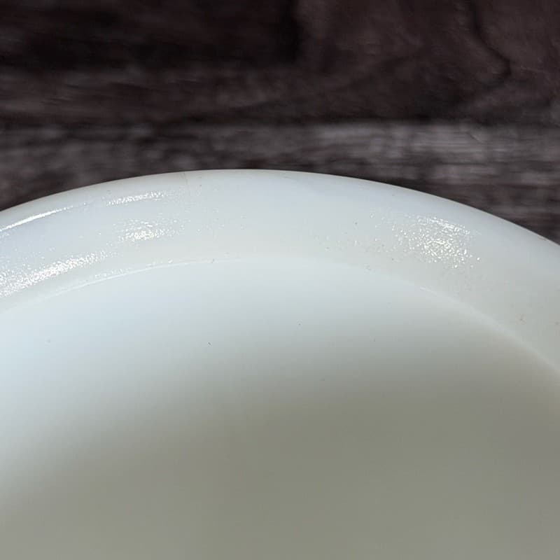 Milk Glass Shaving Mug White Restaurant Ware - Thumbnail 9