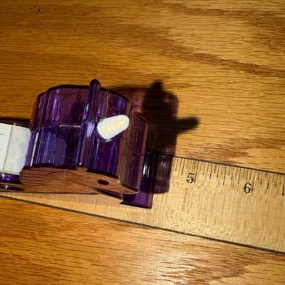 Vintage Purple Unicorn Desk Fun Refillable Tape Dispenser Clear Tape 3/4 Inch - Thumbnail 9