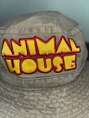 1998 Animal House Bucket Hat Cap Small Medium Fahrenheit Brand Movie Promo VTG - Thumbnail 2
