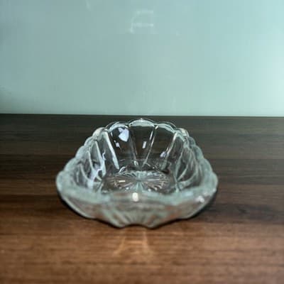 Vintage Heisey Clear Glass Oval Candy Nut Relish Dish Colonial Pattern - Thumbnail 7