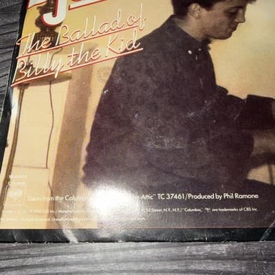 BILLY JOEL 1981 picture sleeve for hit "She's Got A Way" with Joel at piano - Thumbnail 6