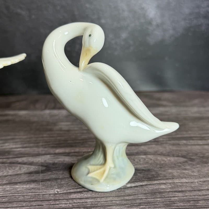 Vintage Lladro Porcelain Geese Figurines Set of 3 - Retired Spain (#4551, #4552, - Thumbnail 17