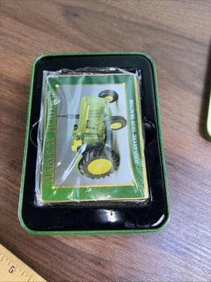 Harvest Heritage 1995 John Deere Tractor Metal Trading Collector Cards Sealed - Thumbnail 21