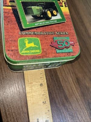 Harvest Heritage 1995 John Deere Tractor Metal Trading Collector Cards Sealed - Thumbnail 22