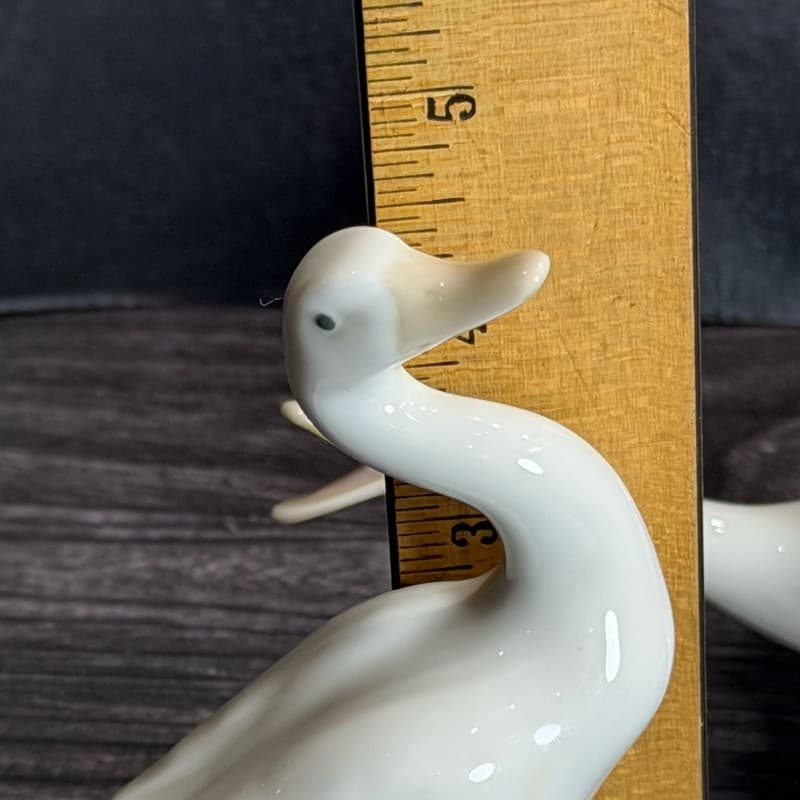 Vintage Lladro Porcelain Geese Figurines Set of 3 - Retired Spain (#4551, #4552, - Thumbnail 22