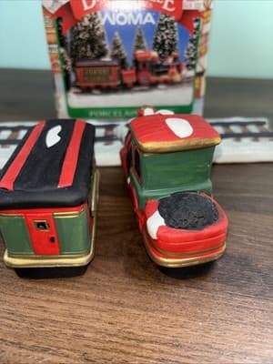 Vintage Hearthside Village Porcelain Train Christmas Holiday Decoration - Thumbnail 9