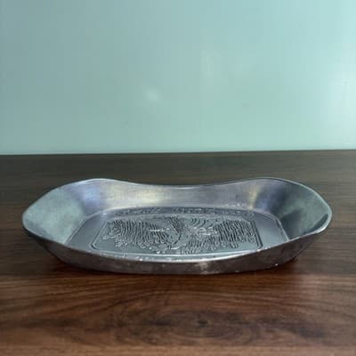 Vintage Give Us This Day Our Daily Bread" Serving Tray, Plate - Thumbnail 8