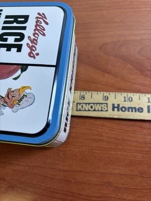 Rice Krispies Figures Kellogg's Tin with 3 Ornaments Snap Crackle Pop NOS - Thumbnail 9