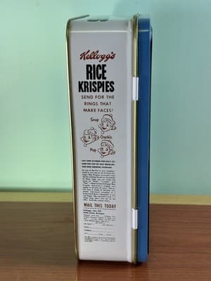 Rice Krispies Figures Kellogg's Tin with 3 Ornaments Snap Crackle Pop NOS - Thumbnail 4