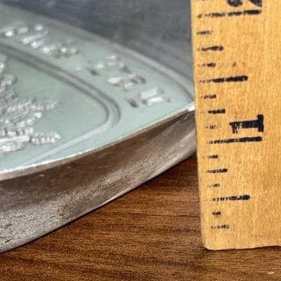 Vintage Give Us This Day Our Daily Bread" Serving Tray, Plate - Thumbnail 15