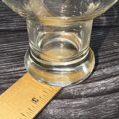 Set Of 2 Federal Glass 14 Oz Heavy Stackable Beer Cocktail Glasses MCM Replacmen - Thumbnail 10