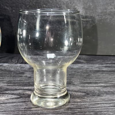 Set Of 2 Federal Glass 14 Oz Heavy Stackable Beer Cocktail Glasses MCM Replacmen - Thumbnail 2