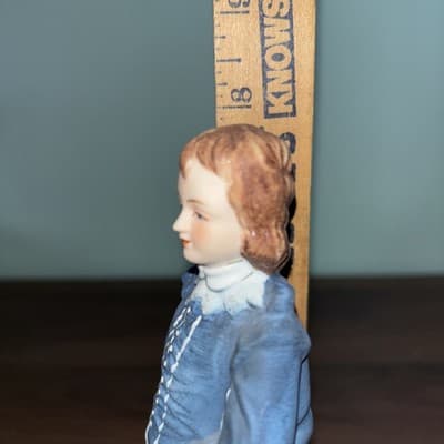 Lefton Hand Painted Boy Blue #04233 Collectable Figurine Vintage - Thumbnail 9