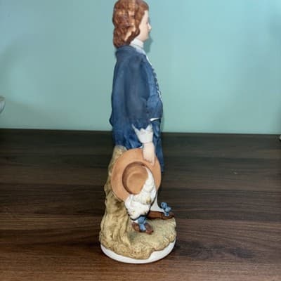 Lefton Hand Painted Boy Blue #04233 Collectable Figurine Vintage - Thumbnail 4