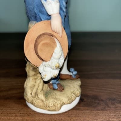 Lefton Hand Painted Boy Blue #04233 Collectable Figurine Vintage - Thumbnail 5