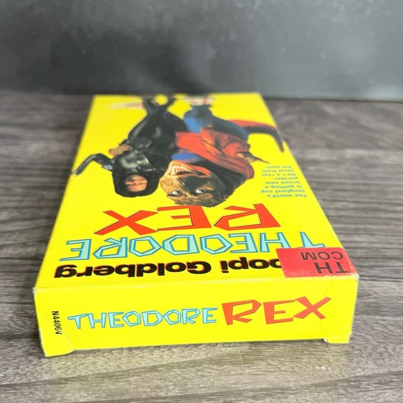 Theodore Rex VHS 1996 Whoopi Goldberg Comedy Movie Hollywood Video Rental Paper - Thumbnail 4