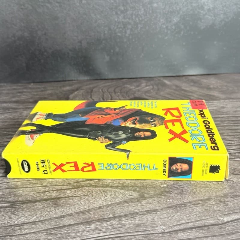 Theodore Rex VHS 1996 Whoopi Goldberg Comedy Movie Hollywood Video Rental Paper - Thumbnail 3