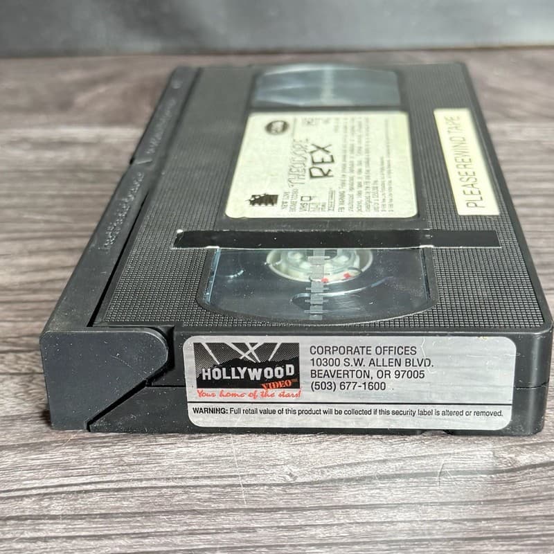 Theodore Rex VHS 1996 Whoopi Goldberg Comedy Movie Hollywood Video Rental Paper - Thumbnail 12