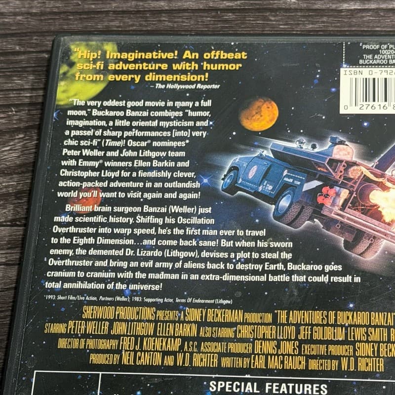 The Adventures of Buckaroo Banzai Across the Eighth Dimension! Special Edition D - Thumbnail 11