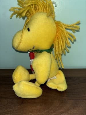 Set Of 2 Hallmark Peanuts Woodstock Christmas Plush 8-inch With Candy Canes NOS - Thumbnail 9