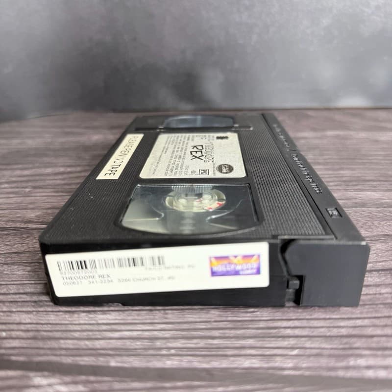 Theodore Rex VHS 1996 Whoopi Goldberg Comedy Movie Hollywood Video Rental Paper - Thumbnail 9
