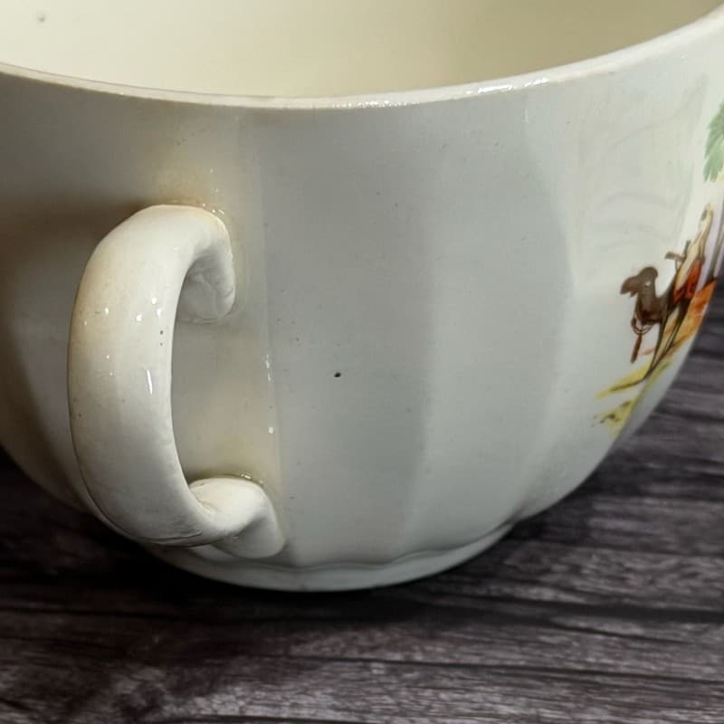 W.S. George Bolera Desert Camel Tea Cups and Saucers Set of 8 - Thumbnail 10
