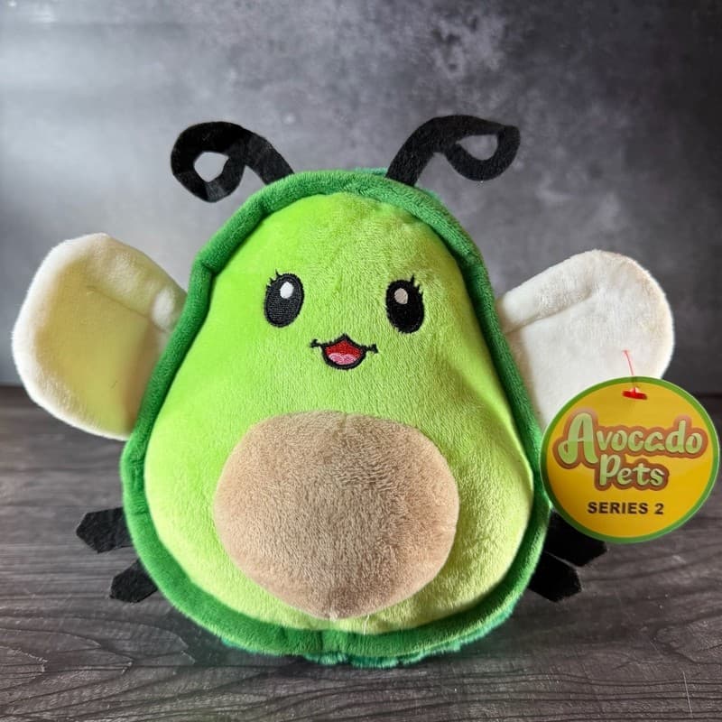 Avocado Pets Series 2 Bumble Bee Avocado Plush 7" Stuffed Animal