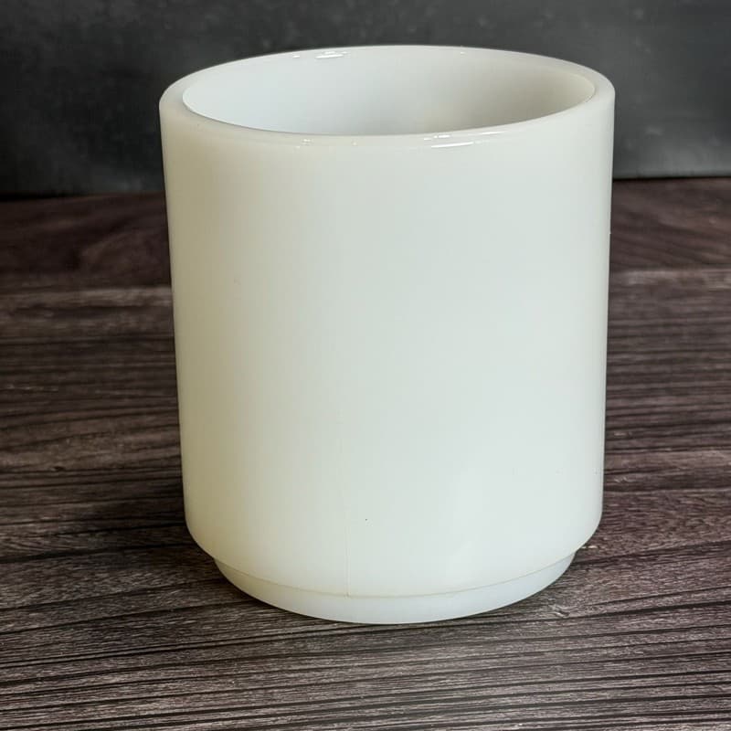 Glasbake Milk Glass Stackable Mug - Thumbnail 4