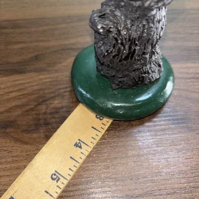 Vintage 80s Byers' Choice The Carolers Black Dog Christmas Figurine - Thumbnail 10