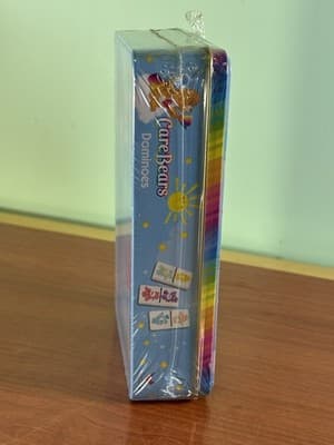 Vintage Game Care Bears Dominoes Set 28 Collector Tin Child’s Toy New NOS Seal - Thumbnail 7