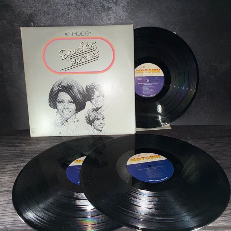 Diana Ross And The Supremes - Anthology (1974) 3xLP Vinyl Compilation