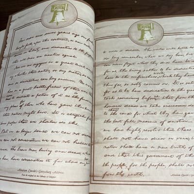 VTG Holy Bible Bicentennial Freedom Edition Illustrated King James Red Letter - Thumbnail 19