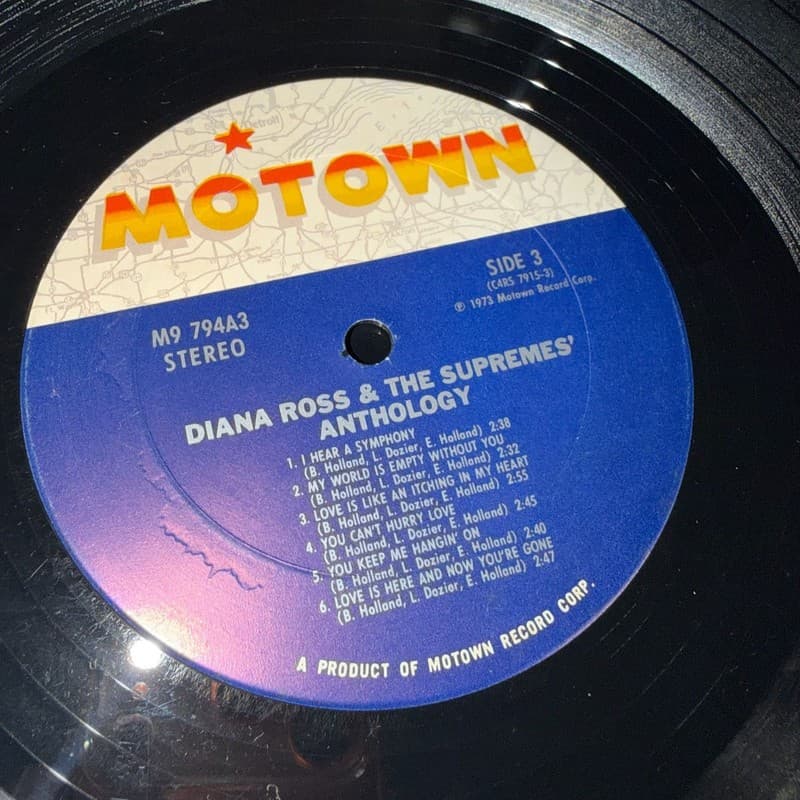 Diana Ross And The Supremes - Anthology (1974) 3xLP Vinyl Compilation - Thumbnail 8