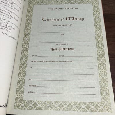 VTG Holy Bible Bicentennial Freedom Edition Illustrated King James Red Letter - Thumbnail 9