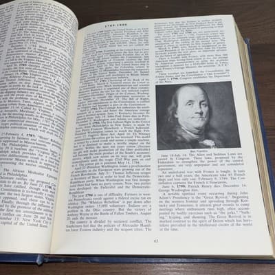 VTG Holy Bible Bicentennial Freedom Edition Illustrated King James Red Letter - Thumbnail 14