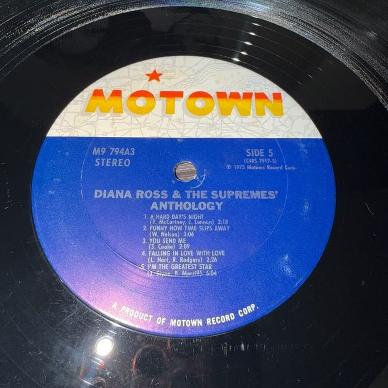 Diana Ross And The Supremes - Anthology (1974) 3xLP Vinyl Compilation - Thumbnail 12